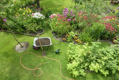 Garden Garden - elevated view